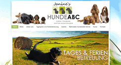 Desktop Screenshot of janines-hunde-abc.ch